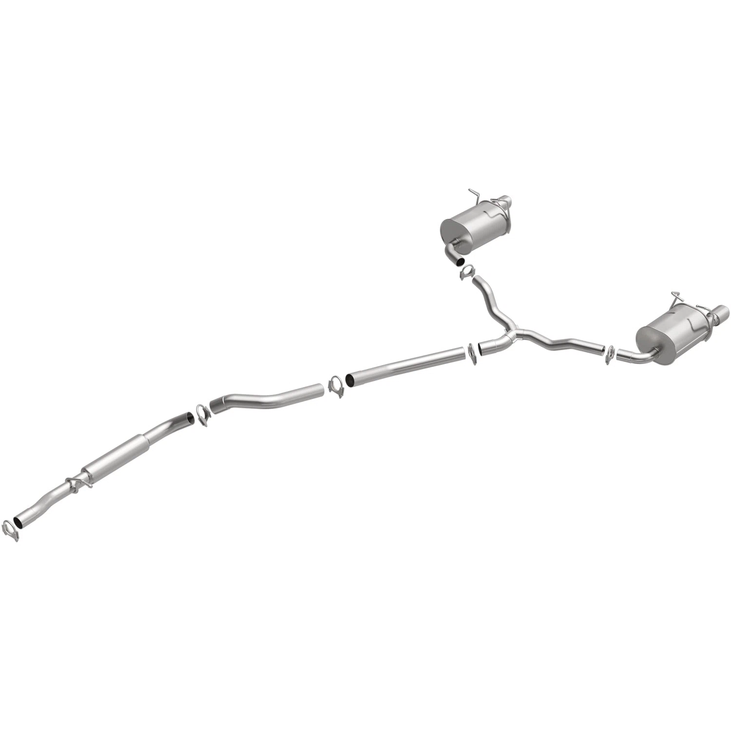 2011-2017 Dodge Journey Direct-Fit Replacement Exhaust System 106-0793
